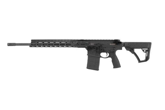 DD5v5 6.5 Creedmoor AR-10 Rifle features a black hardcoat anodized finish